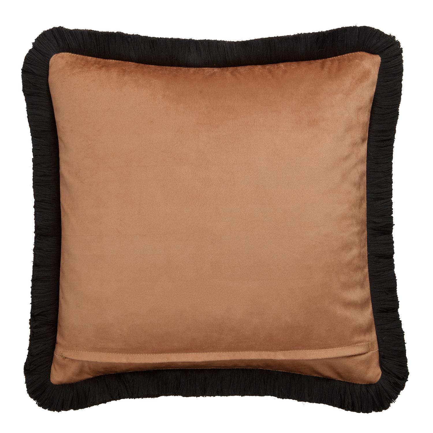 Laurence Llewelyn-Bowen Josephine Gold Velvet Cushion (43cm x 43cm)