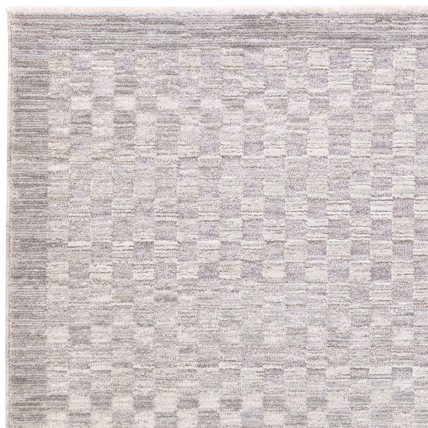 Laurent LA02 Boho Abstract Grey Rug