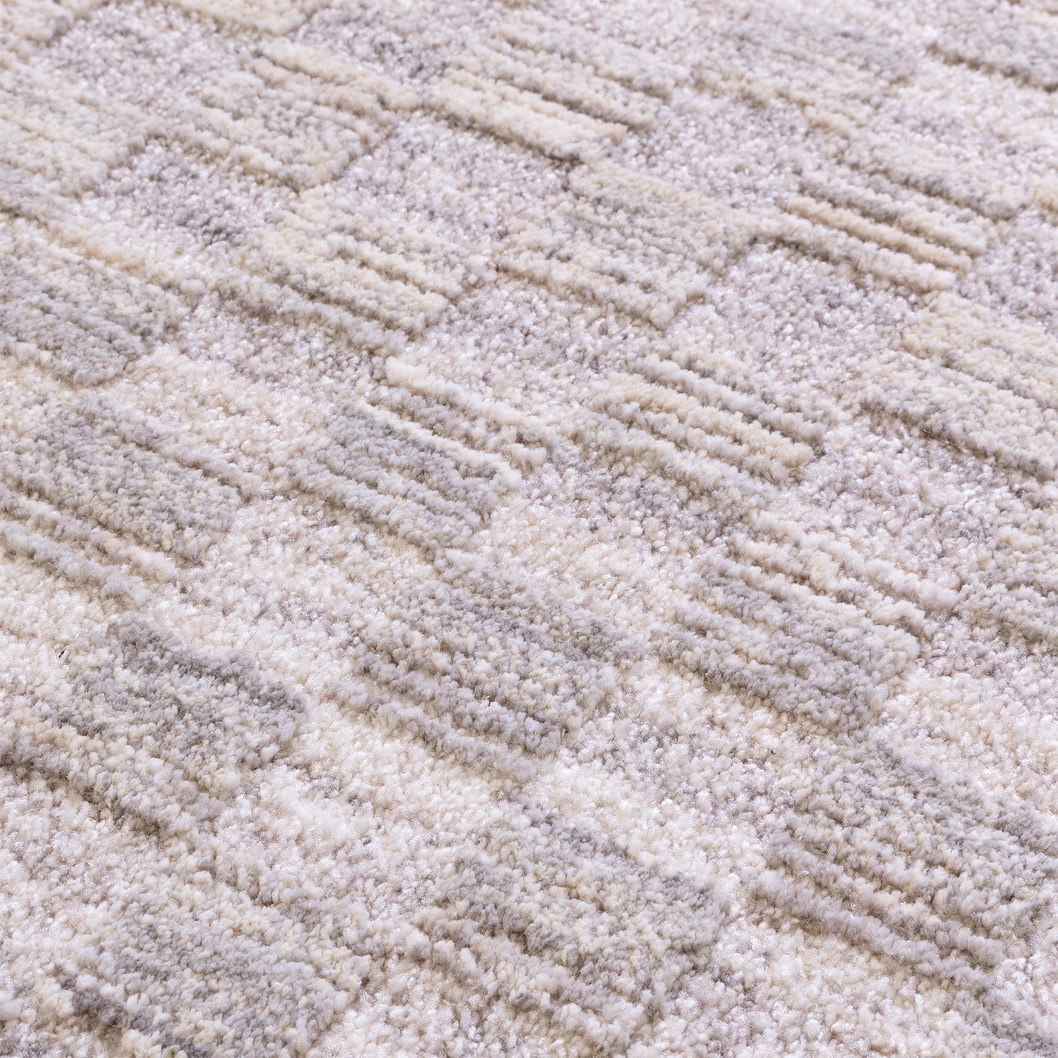 Laurent LA02 Boho Abstract Grey Rug