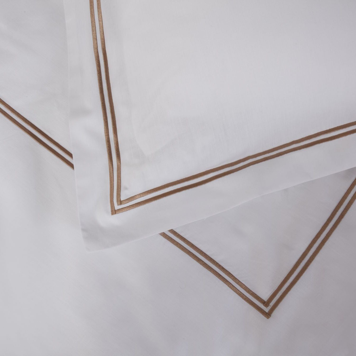 Mayfair Taupe Embroidered Duvet Set