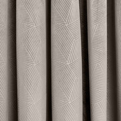 Midnight Stone Embossed Velvet Thermal Blackout Eyelet Curtains