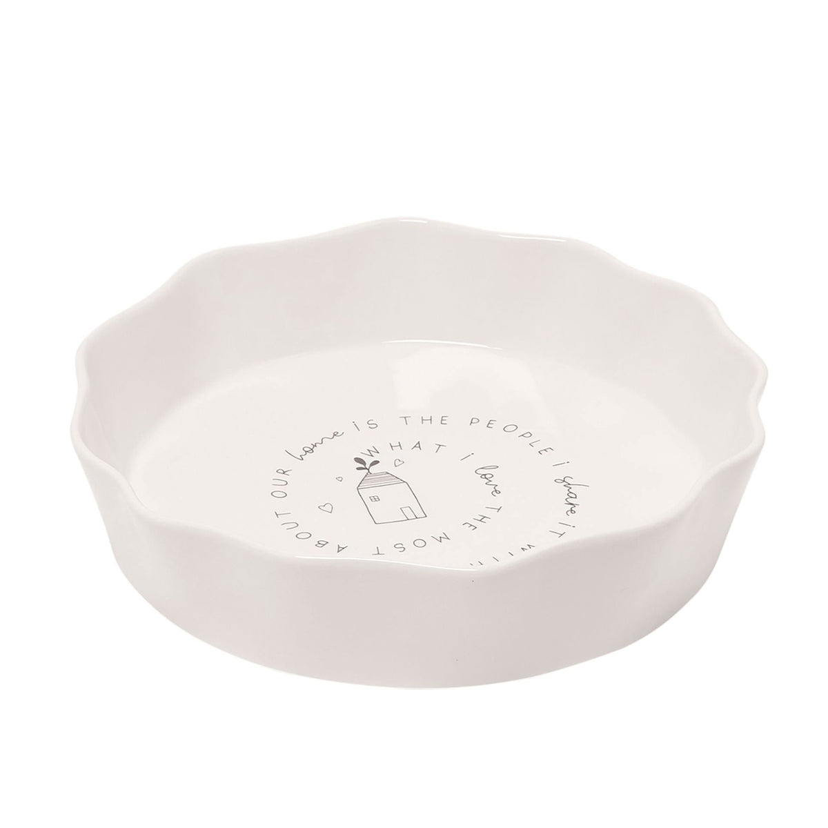 Moments Round Scalloped Flan Tray