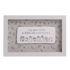 Moments Framed Plaque Home