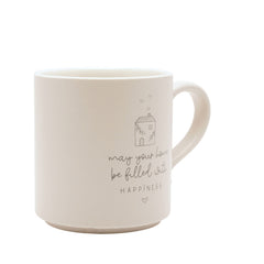 Moments Mug With Inside Words Happy Home