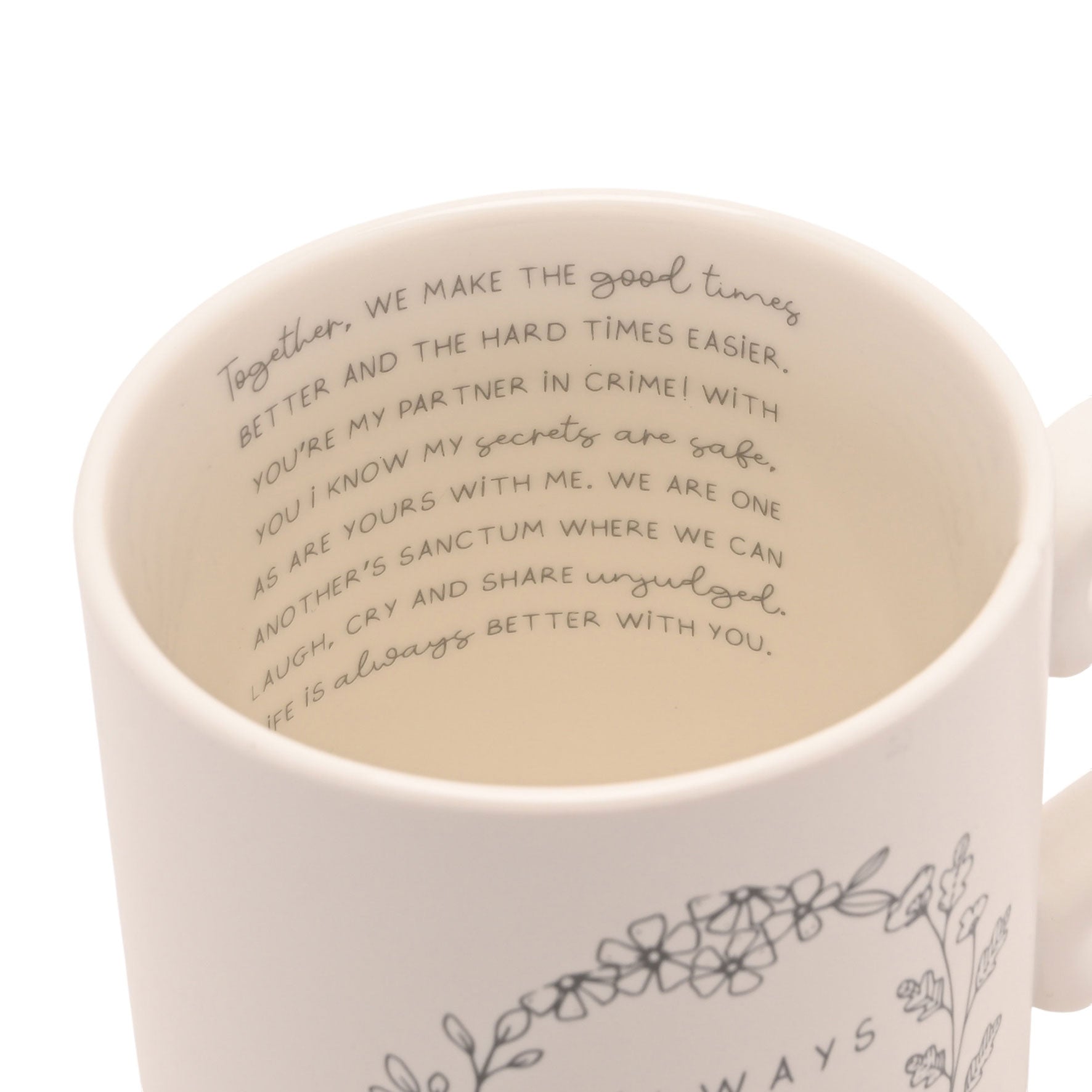 Moments Mug Inside Words Always Better Together