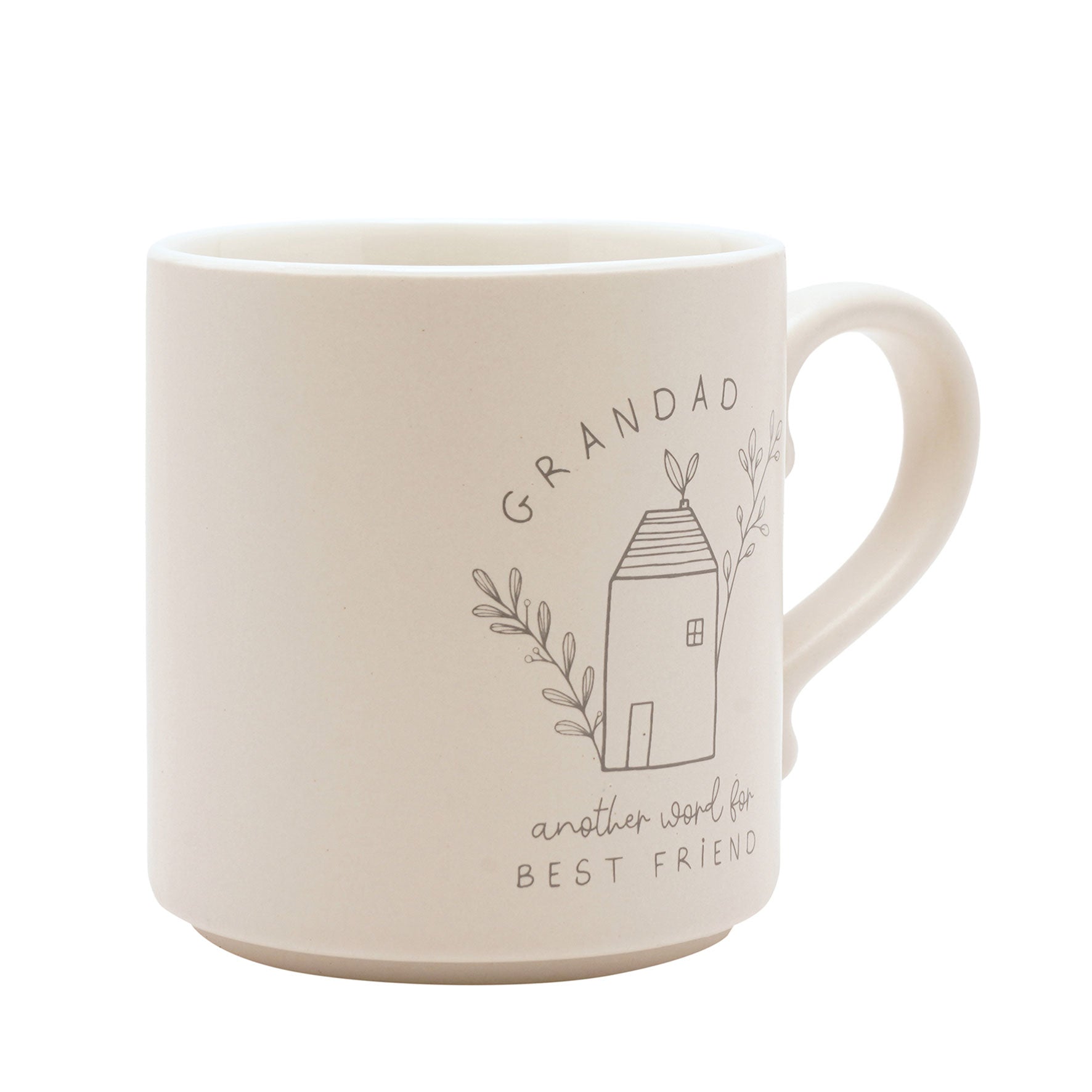 Moments Mug With Inside Words Grandad