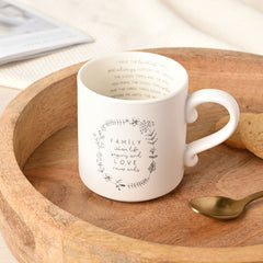 Moments Mug With Inside Words Family