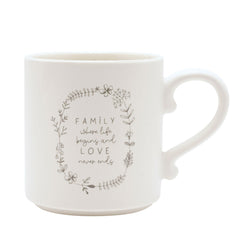 Moments Mug With Inside Words Family