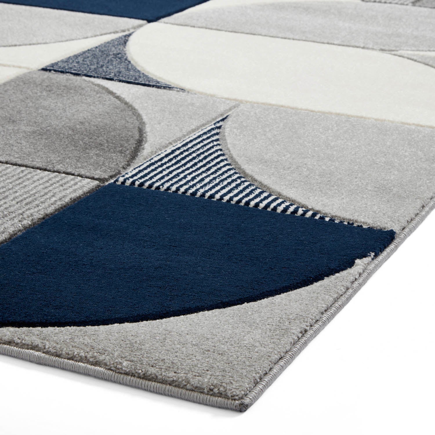 Matrix MT63 Grey/Navy Rug