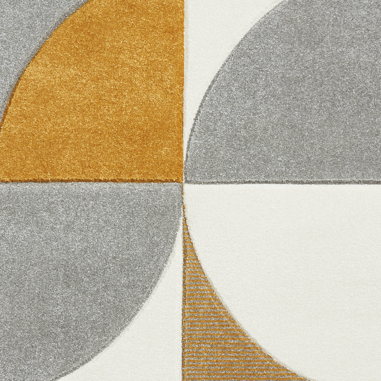 Matrix MT63 Grey/Yellow Rug