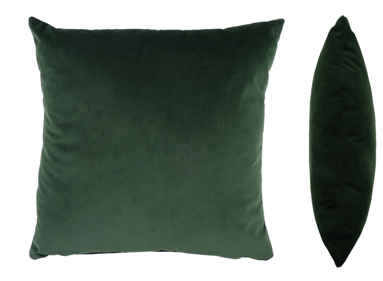 Opulence Bottle Green Velvet Cushion Cover (50cm x 50cm)