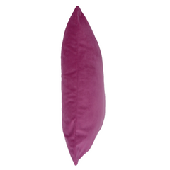 Opulence Fuchsia Velvet Cushion (50cm x 50cm)