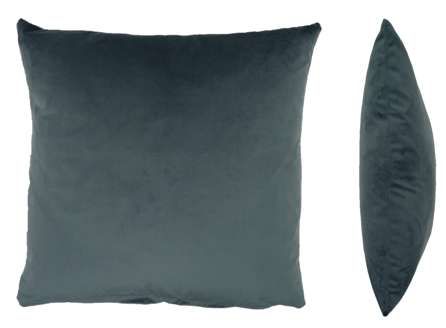 Opulence Petrol Blue Velvet Cushion Cover (50cm x 50cm)