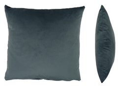 Opulence Petrol Blue Velvet Cushion Cover (50cm x 50cm)