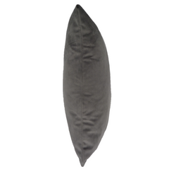 Opulence Steel Grey Velvet Cushion (50cm x 50cm)