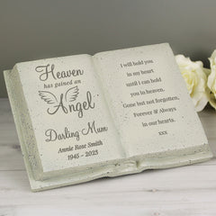 Personalised Memorial Book Ornament