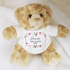 Personalised Christmas Teddy Bear
