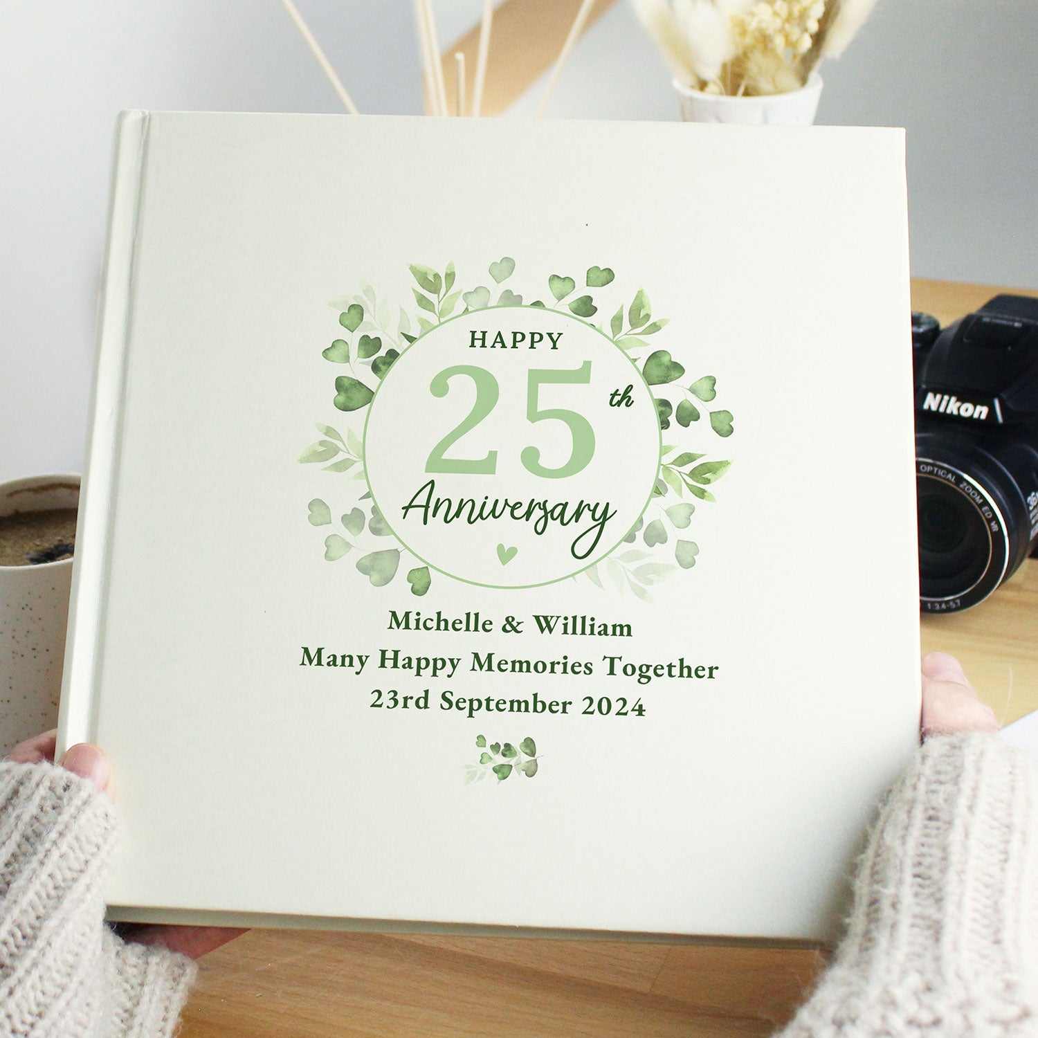 Personalised Anniversary Photo Album