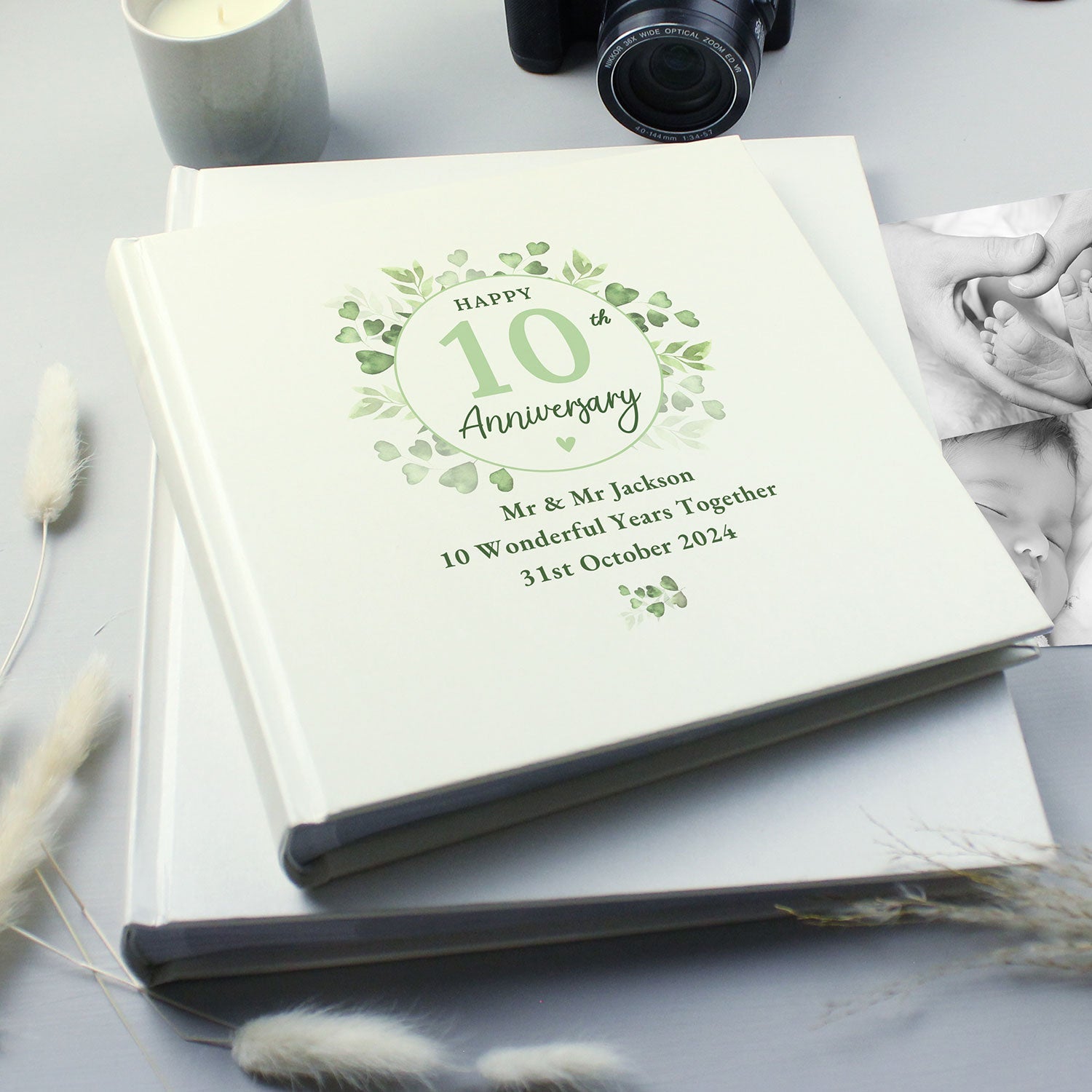 Personalised Anniversary Photo Album