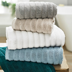 The Lyndon Company Ribbleton 700gsm Zero Twist Blue Towels