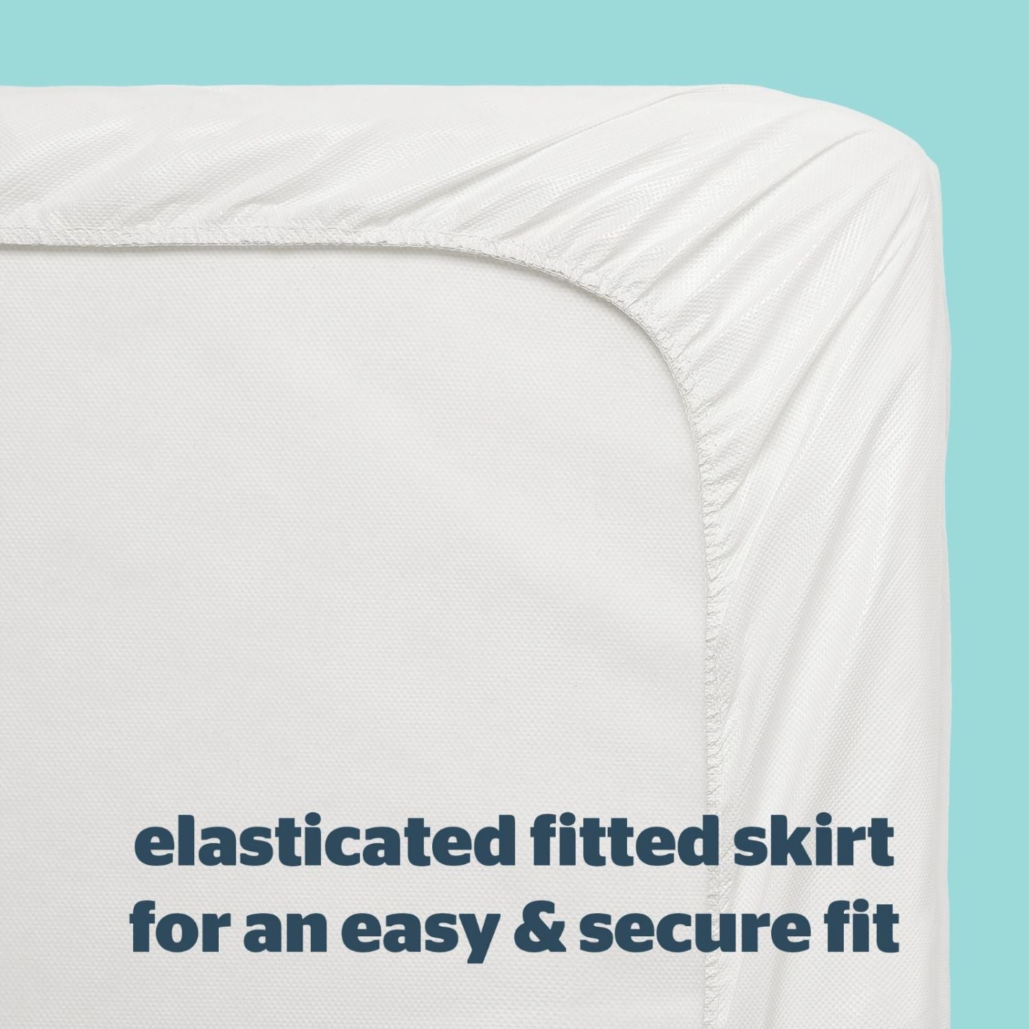 Silentnight Safe Nights Cot Bed Waterproof Mattress Protector