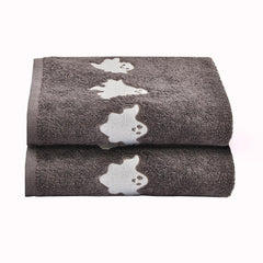 Spooky Ghosts Cotton Hand Towel 2pk