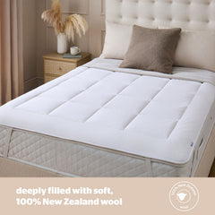 Silentnight Wool Mattress Topper