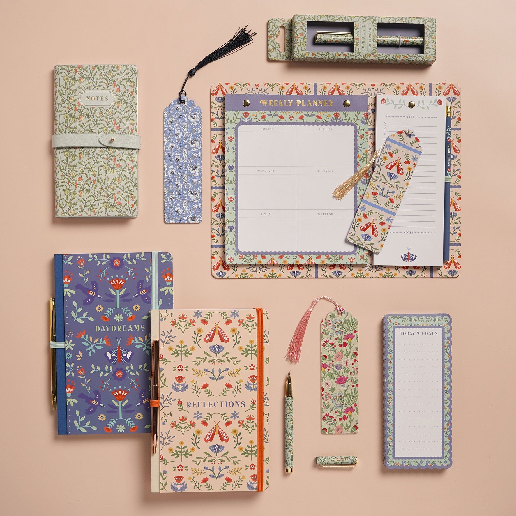 Sophia Lane Daydreams Notebook and Pen Set