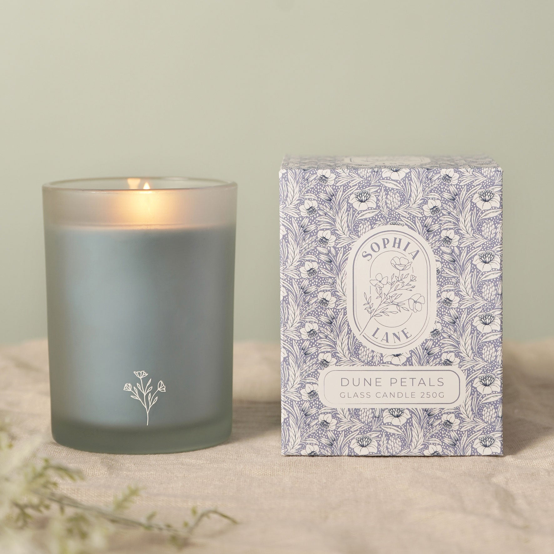 Sophia Lane Dune Petals Floral Candle 250g