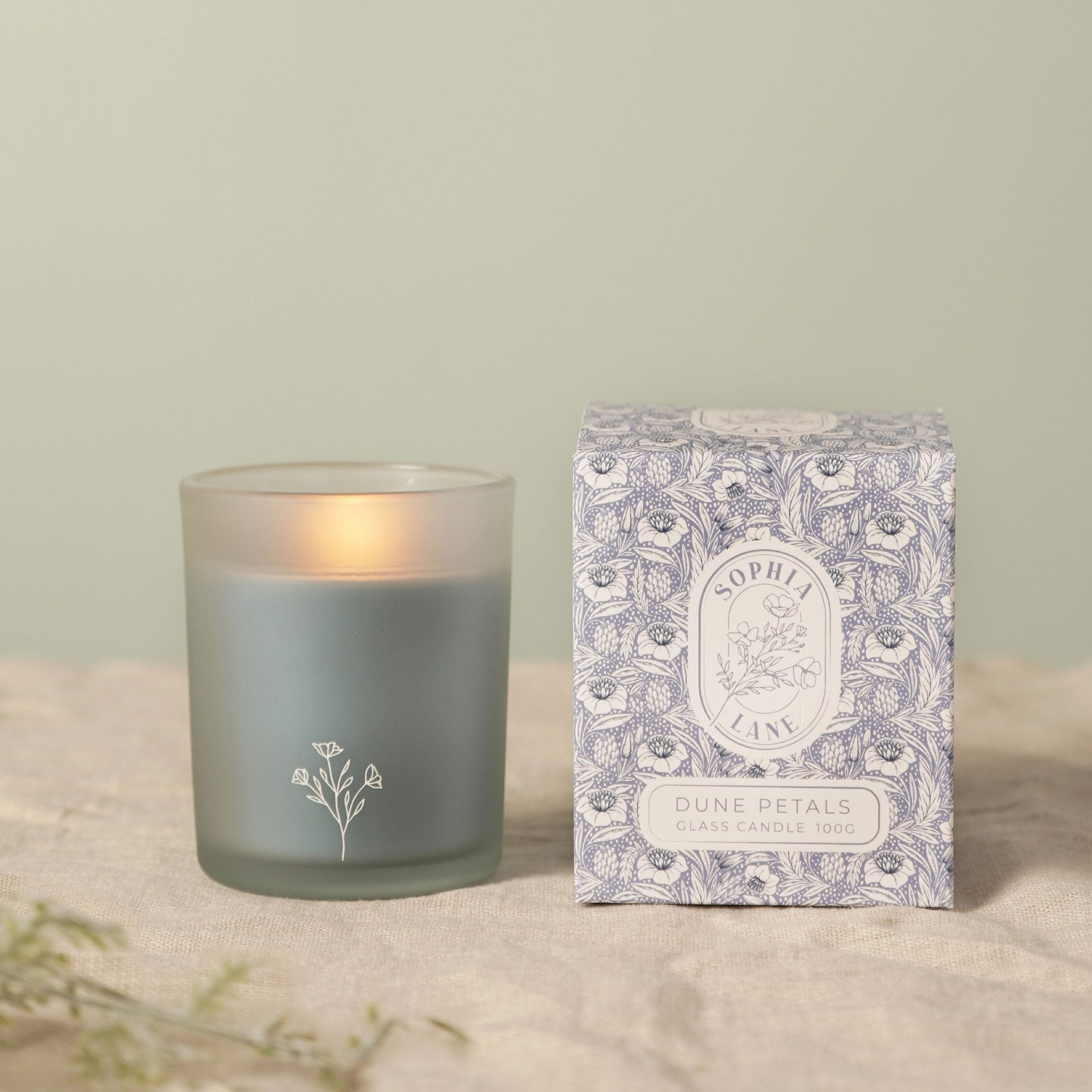 Sophia Lane Dune Petals Floral Candle 100g