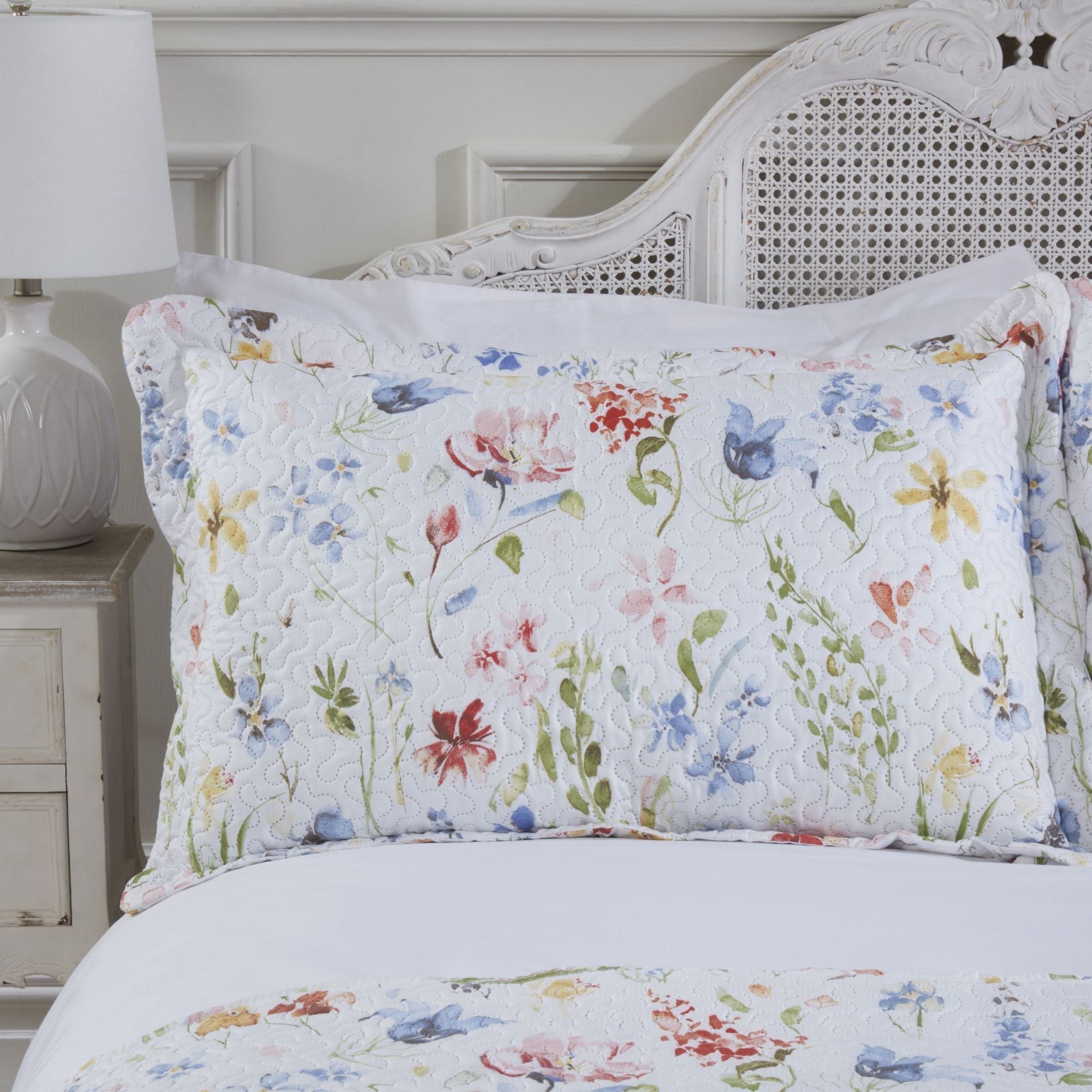 Spring Quilted Patchwork Bedspread Set