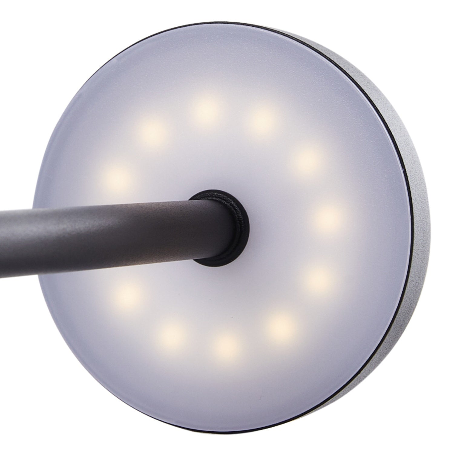 LED Black Touch Table Lamp