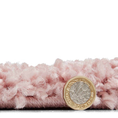 Sierra 9000 Pink Shaggy Rug