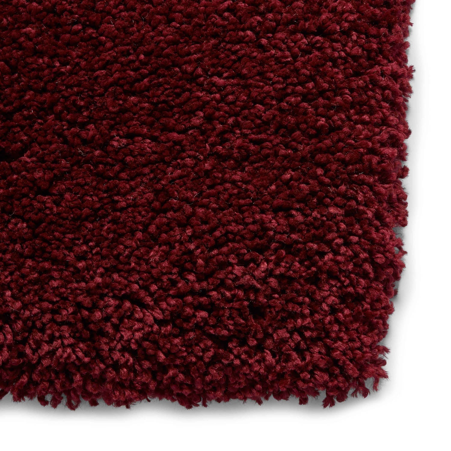 Sierra 9000 Ruby Red Shaggy Rug