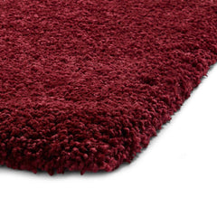 Sierra 9000 Ruby Red Shaggy Rug