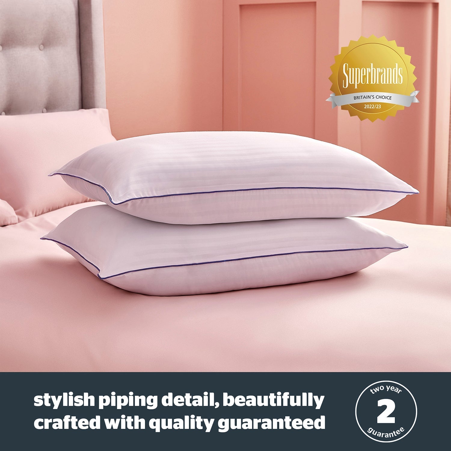 Silentnight Hotel Collection Pillow Pair - Soft/Medium Support