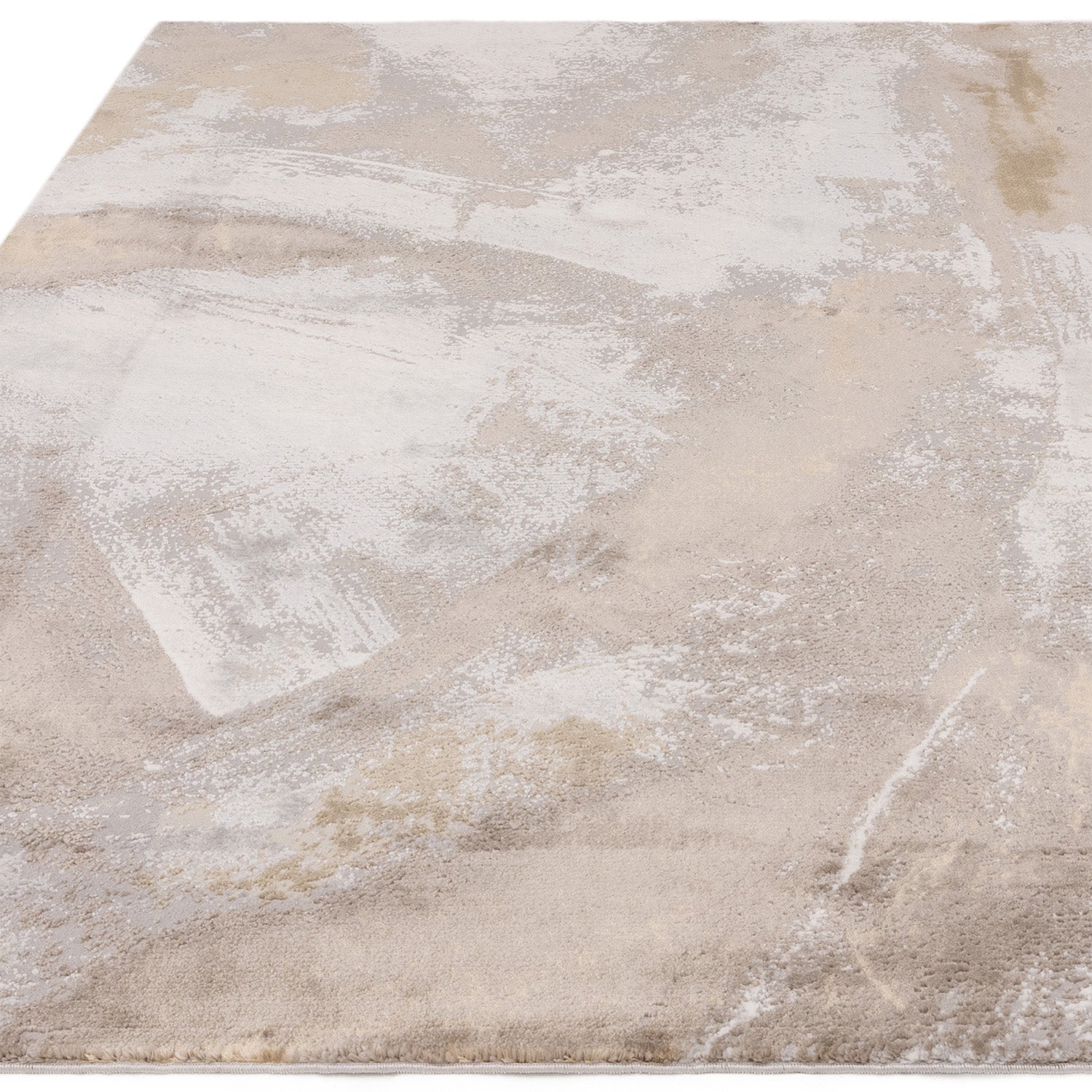 Stellar ST02 Abstract Beige Rug