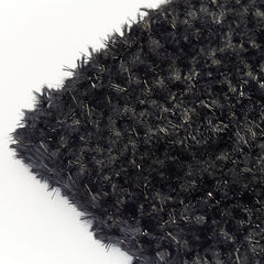 Twinkle Black Super Soft Luxury Bath Rug
