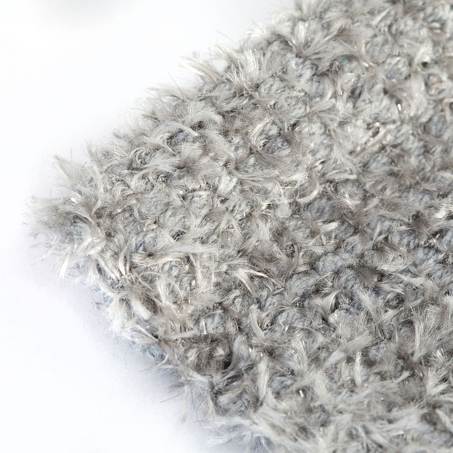 Twinkle Silver Super Soft Luxury Bath Rug