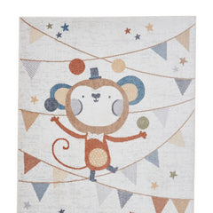 Vida Kids Monkey Recycled Rug