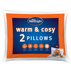 Silentnight Warm & Cosy Pillow Pair Medium Support