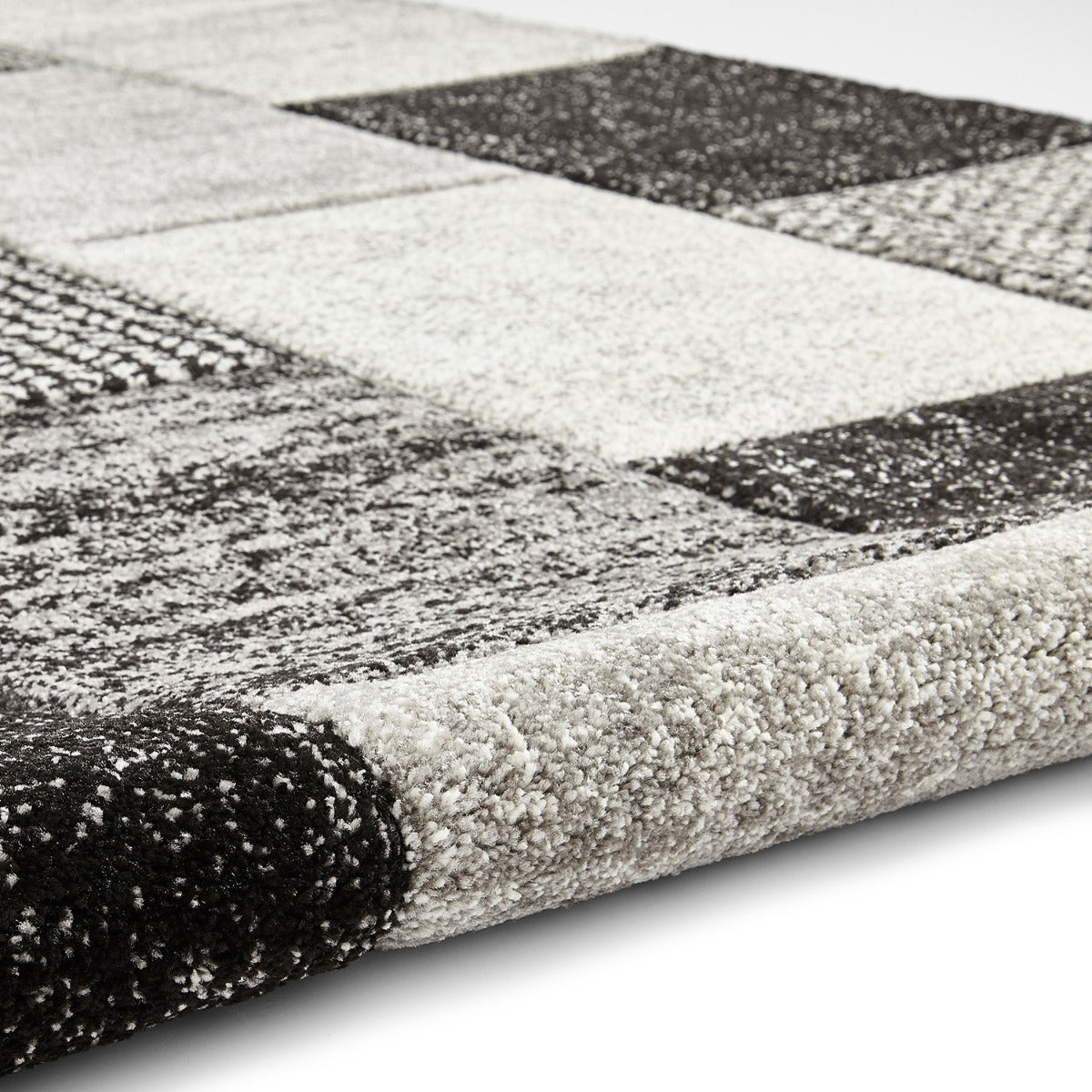 Brooklyn Grey Black Rug