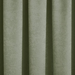 Galaxy Green Dim Out Pencil Pleat Curtains