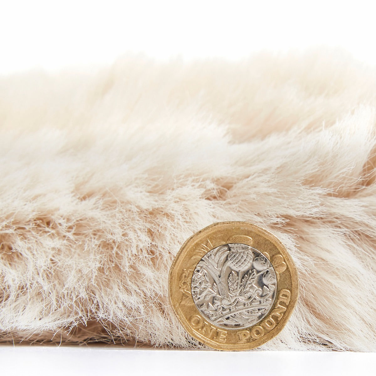 Super Teddy Beige Shaggy Rug
