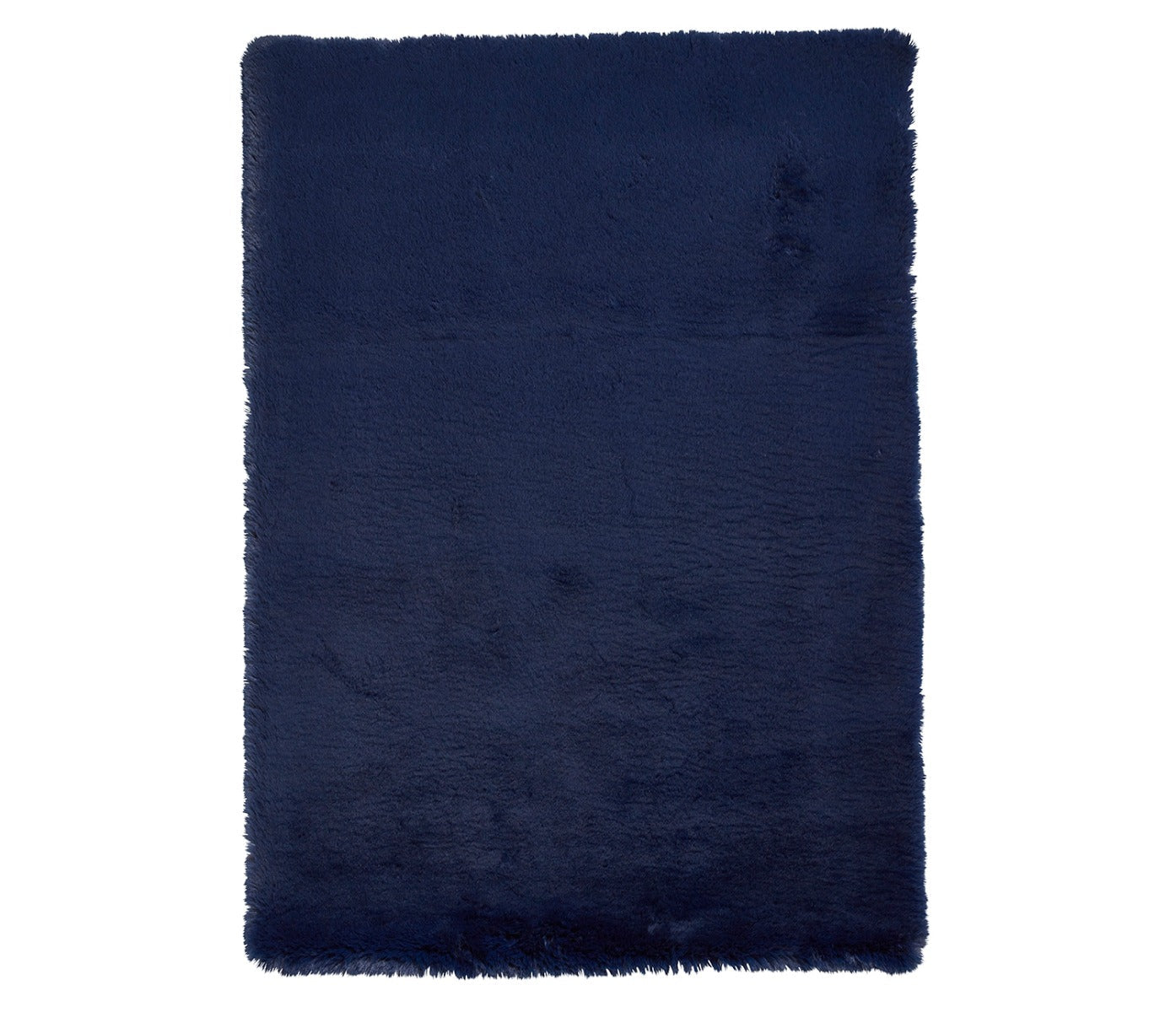 Super Teddy Navy Blue Shaggy Rug