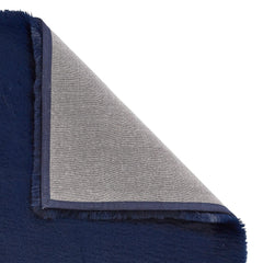 Super Teddy Navy Blue Shaggy Rug